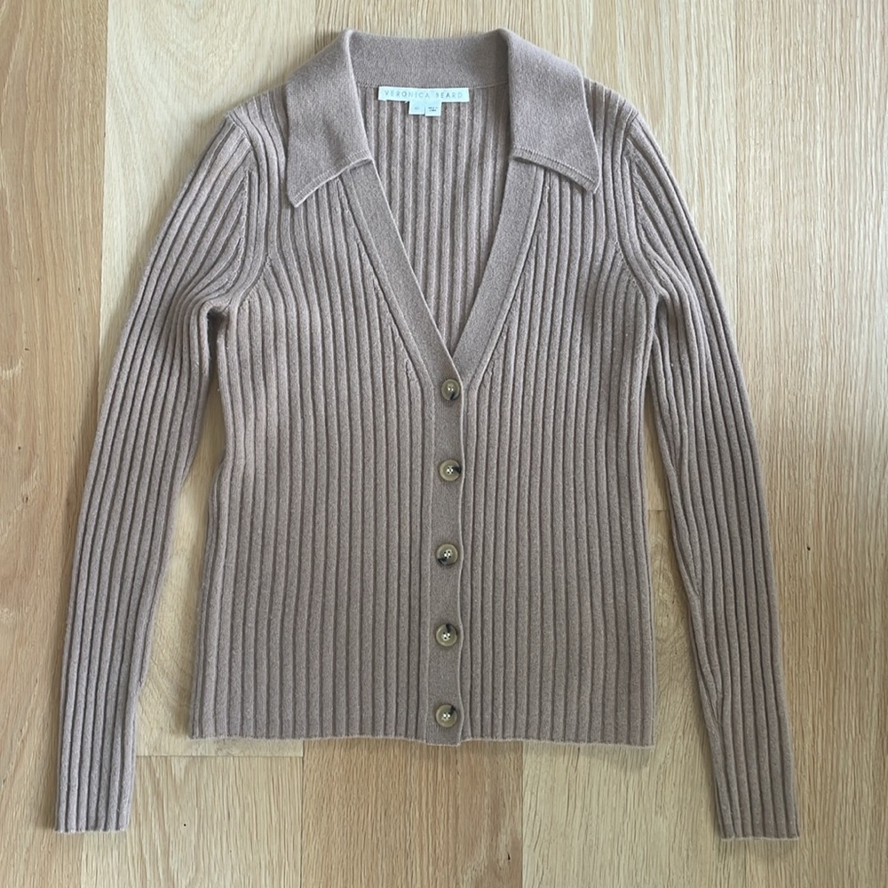 Veronica Beard Cashmere V-Neck Sweater